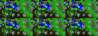 Çiçek kompozisyonu, el boyası, hassas şablon. Sevgililer günü ve tebrik kartı konsepti için şık bir davetiye. Üst manzara, yumuşak yeşil renk tarzı. Manzaralı çiçek deseni.