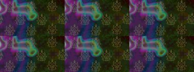 Çiçekli karalama şeklinde Raster çiçek deseni. Gri renkli çiçekler. Yumuşak, bahar çiçekli arka plan.