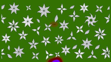 Raster Moda kumaş deseni. Çizgi çizimi kalıbı. Şirin çiçekler..