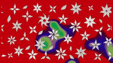 Süslü zentangle çizim dokusu, soyut çiçeklerle süslenmiş. Çiçek deseni duvar kağıdı, desen dolguları ve web sayfası arka planı için kullanılabilir. Şekillendirilmiş çiçekli çizim deseni.