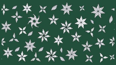 Raster Güzel kumaş deseni. Raster suluboya çiçek deseni, narin çiçekler, yeşil ve nötr çiçekler, tebrik kartı şablonu.