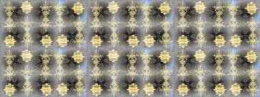 El çizimi Noel Raster illüstrasyonu. Kar Taneleri Karalamaları. Yeni Yıl Dekoratif Kar Taneleri Arkaplanı.