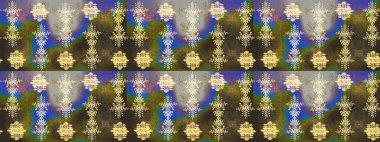 El yapımı stres önleyici kar tanesi. Raster illüstrasyonu. Yetişkin sanat terapisi için kış boyama sayfaları. Kapak, poster, tişört ya da dövme için şablon.