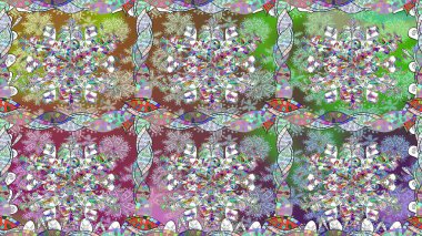 Parlak arka planda çiçek kompozisyonu olan kusursuz suluboya desenleri, ambalajlar, duvar kağıtları, kartpostallar, tebrik kartları, düğün davetiyeleri, romantik etkinlikler vs..