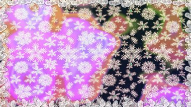 Küçük çiçekteki sevimli çiçek deseni. Kusursuz. Raster illüstrasyonu.