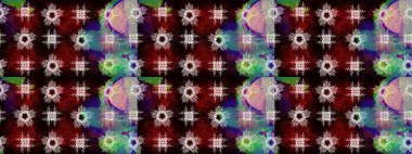 Noel süsleri ve Noel süsleri. Raster Noel soyut renkli arkaplan ve düşen kar tanesi.