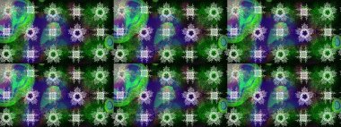 Lace Snowflakes 'in etnik kökü. Stilize Çiçekler. Raster illüstrasyonu. Mandalas 'ın dekoratif dokusu. Tekstil için Lacy Fashion Print. Folk Style. Kumaş veya Duvar Kağıdı için Tasarım.