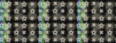 Folk Style. Raster illüstrasyonu. Kumaş veya Duvar Kağıdı Tasarımı. Tekstil için Lacy Fashion Print. Mandalas 'ın dekoratif dokusu. Stilize Çiçekler. Dantelli Kar Tanelerinin Etkisi.