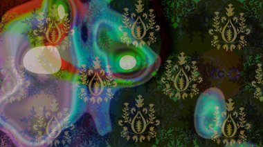 Yeni yıl kar tanesi. Güzel soyut kar tanesi raster tasarımı. Düz kar karalama ikonları, kar taneleri gri ve yeşil renkli siluetler Noel afişi için, kartlar.