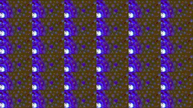 Kahverengi renkli çiçekler. Elle boyanmış suluboya resim çizimi çiçekler ve bitkiler.