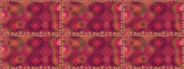 Çiçeksiz desenlerin resmi. Vadinin çiçekleri kırmızı renklerde.