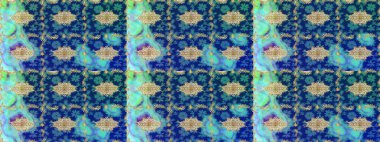 Doğulu stil, altın elementli mavi renkli altın desenli arabesk yapar. Kıvrımlı çizimler. Raster altın desen.