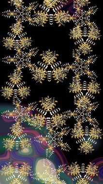 Raster illüstrasyonu. Meteoroloji buz koleksiyonu. Xmas Frost kar taneleri izole edilmiş siluet sembolü. Kış siyah noel kar düz kristal elementi. Kar Tanesi raster arkaplanı.