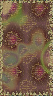 Fantezi çiçekli kusursuz desen, doğal duvar kağıdı, çiçek desenli kıvrım çizimi. Paisley el çizimi elementler. Ev dekoru.