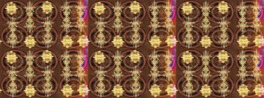 Güzel dekorasyon. Kışın sembolü. İllüstrasyon kar tanesi. Kahverengi, sarı ve bej renklerde ayrık suluboya kar taneleri.