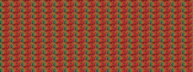 Çiçekli el çizimi çizimi deseni. Modern gelişim kırmızı raster arka plan duvar kağıdı çizimi klasik çizgili iz sürme desenli çiçekler, çiçekli süsler.