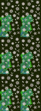 Tekstil veya kitap kapakları, imalat, duvar kağıtları, baskı, hediye paketi ve yapıştırma kitabı için çiçek eskizi geçmişi. Küçük çaplı çiçeklerdeki basit şirin desenler. Raster illüstrasyonu.