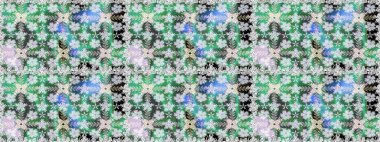 Yatak çarşafları, ceket, paket tasarımı, kumaş ve moda kavramları için tekstil baskısı. Kusursuz etnik tasarım. Çiçekleri, deniz kabukları, mandalaları ve suluboya efektleri olan deniz altyapısı.