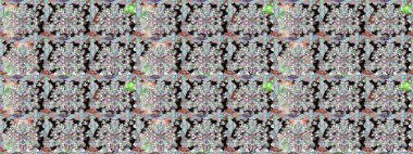 Sevimli çiçek raster deseni. Düz Çiçek Elementleri Tasarımı. Tarafsız renklerde çiçekler. Renkli Bahar Teması Kusursuz Arkaplan.