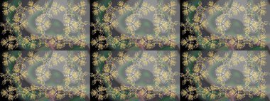 Gri renkler. Klasik çiçekler. Suluboya resim taklit Raster çizimi. Yaz çiçekleri teması. El çizimi soyut süslü elementler.