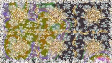 Gri renkli Raster altın deseni. Altın kar taneleri basit, pürüzsüz desen. Soyut duvar kâğıdı, ambalaj dekorasyonu. Kışın sembolü, Mutlu Noel tatili, Mutlu yıllar 2019.