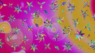 Güzel suluboya çiçekler, parlak resimler çiçek desenli eskiz arka planı. Raster..