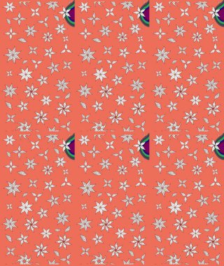 Turuncu renkli çiçekler. Nazik, narin çiçek arkaplanı. Raster çiçek desenli ve çiçekli..