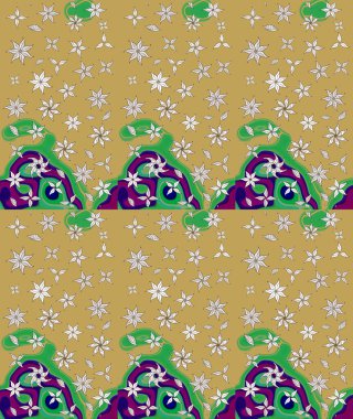 Tekstil, duvar kâğıdı, kapaklar, yüzey, baskı, hediye paketi, hatıra defteri, dekupaj. Özgürlük stili Millefleur 'lar. Taşralı şıklığı. Küçük yabani çiçeklerdeki halk modelini çiz..