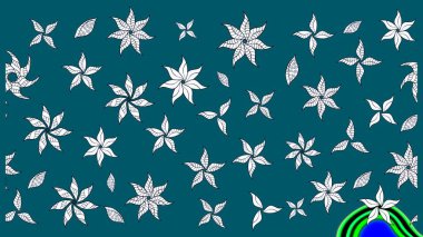 Raster çiçekli arka plan. Güzel kumaş deseni. Renkli Yaz Temalı eskiz kalıbı. Yazdır. Güzel eskiz şekli. Düz Çiçek Elementleri Tasarımı.