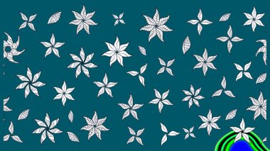 Raster çiçekli arka plan. Güzel kumaş deseni. Renkli Yaz Temalı eskiz kalıbı. Yazdır. Güzel eskiz şekli. Düz Çiçek Elementleri Tasarımı.