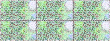 Raster. Web sayfası geçmişleri, duvar kağıtları, tekstil ve yüzey dokuları için mükemmel. Tarafsız ve yeşil arka plandaki suluboya kelebeklerin. Raster illüstrasyonu. Kusursuz desen.