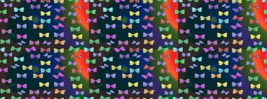 Kumaş, kağıt ve ambalaj için uygun. Kelebek gölgeleri ve siluetler. Raster illüstrasyonu. Bahar ve yaz tropikal kelebek deseni mavi renklerde.