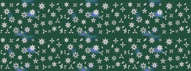 Çiçekler suluboya eskiz deseni. Raster Stili kumaş deseni.