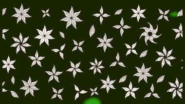 Çiçekli karalama şeklinde Raster çiçek deseni. Nazikçe, güzel çiçek arkaplanı. Gri renkli çiçekler.