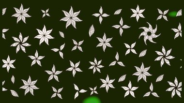 Çiçekli karalama şeklinde Raster çiçek deseni. Nazikçe, güzel çiçek arkaplanı. Gri renkli çiçekler.