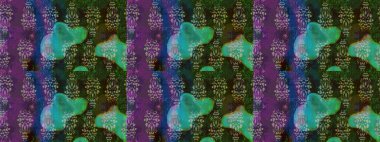 Raster düz çiçek çizim deseni. Hediye ambalaj kağıdı, tebrik kartları, posterler ve pankart tasarımı. Gri renkli çiçekler.