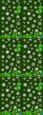 Bahar çiçekleriyle güzel bir çiçek deseni çizmişsin. Raster illüstrasyonu. Güzel kumaş deseni.