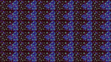 Raster illüstrasyonu. Kahverengi renkte zarif çiçekli suluboya. Düz Çiçek Elementleri Tasarımı. Renkli Bahar Teması çizim şablonu.