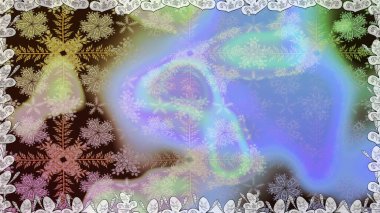 Raster illüstrasyonu. Çiçek. Kusursuz dekoratif arka plan, çiçek mandala. Mavi renklerde.