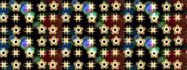 Kar taneleri deseni. Kar tanesi rengarenk desen. Soyut kar taneleri arkaplanda izole edilmiş düz dizayn. Raster illüstrasyonu. Raster kar taneleri arkaplanı.