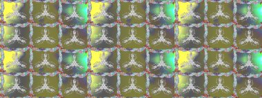 Beautiful watercolor Bouquet of summer flowers sketch pattern. Nice fabric pattern.