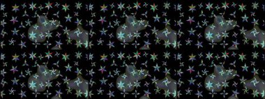 Doğum günü kartı ya da düğün davetiyesi. Raster illüstrasyonu. Siyah renklerde. Çiçek arkaplan. Suluboya çiçek buketi. Çiçekli tebrik kartı.