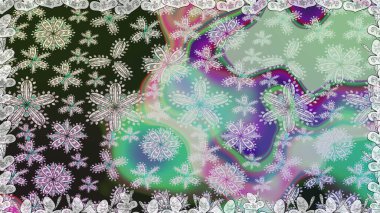 Modern stil dokusu. Çiçek desenli raster, gri çizgi grafik deseni soyut raster arkaplan.