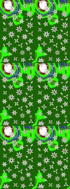 Simple cute pattern in small-scale flowers. Raster illustration. Floral sketch background for textile or book covers, manufacturing, wallpapers, print, gift wrap and scrapbooking.