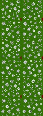 Raster illüstrasyonu. Çiçekli, yapraklı, çiçek desenli eskiz. El çizimi.