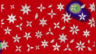 Kırmızı ve nötr renklerde çiçekler. Nazikçe, güzel çiçek arkaplanı. Raster çiçek desenli ve çiçekli..