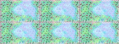 Mavi ve nötr arka planda renkli kelebekler. Paketleme, kağıt ve kumaş için uygun. Kelebeklerle renklendirilmiş, pürüzsüz bir desen.