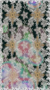 Davetiye ve kartpostal tasarımı için dekoratif çiçek unsurları. Tekstil için figür. Yapraklı kusursuz desen. Şirin, zarif çiçekler Raster illüstrasyonu. Poster veya kapak için arkaplan.