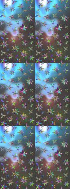 Suluboya çizim kalıbı. Moda baskısı. Çiçeğin suluboya çizimlerinin mükemmel deseni. Eski model. Dekorasyon ve tasarım için güzel desen.