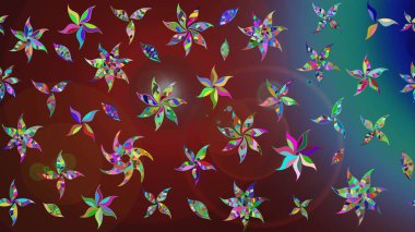 Kahverengi ve mavi renklerde. Çiçek arkaplan. Raster illüstrasyonu. Çiçekli tebrik kartı. Doğum günü kartı ya da düğün davetiyesi. Suluboya çiçek buketi.